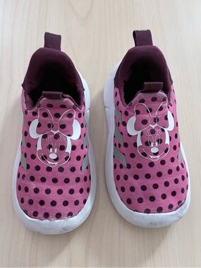 Disney's Minnie Mouse adidas Monofit Toddler Sportswear Shoes size 9